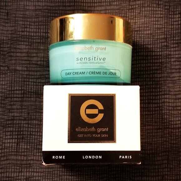LOT OF (2) ELIZABETH GRANT Sensitive Day Cream w/Torricelumn 2X50ml, 100ml Total - Picture 2 of 2